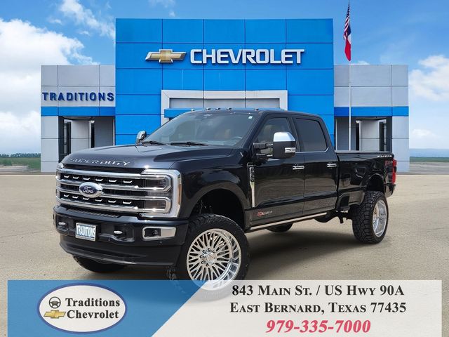 2024 Ford F-350SD Platinum Blue at EAG Ford Navasota