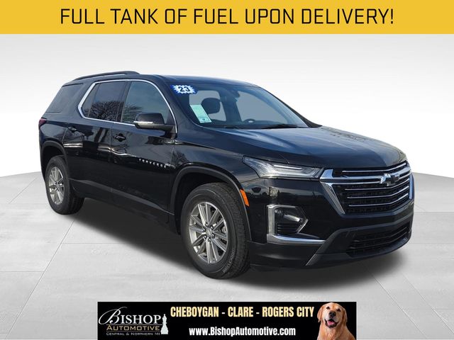 Mosaic Black Metallic 2023 Chevrolet Traverse LT Cloth AWD SUV / Crossover Four-Wheel Drive 9-Speed Automatic