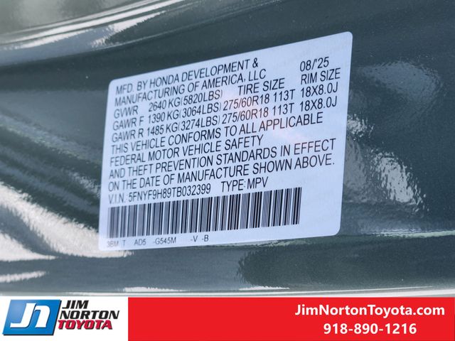 Used 2026 Honda Passport SUV