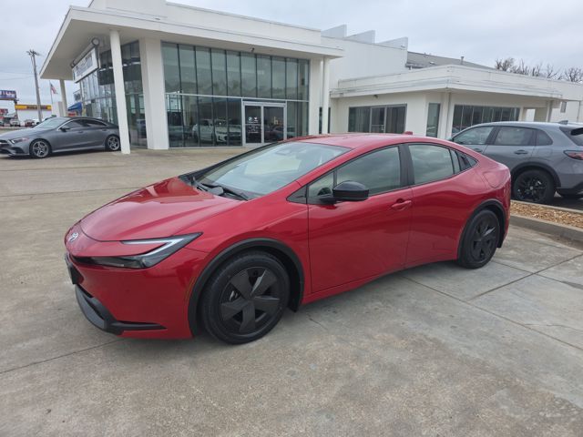 Supersonic Red 2023 Toyota Prius LE FWD Hatchback Front-Wheel Drive Continuously Variable Transmission