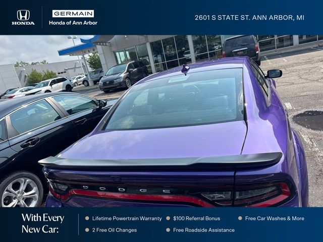 Used 2023 Plum Crazy Pearlcoat Dodge R/T Scat Pack Widebody image 9