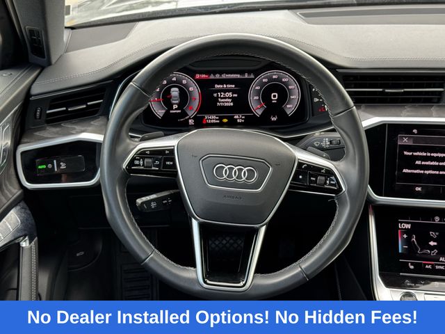 2024 Audi A6  Black at DeMontrond Gulf Freeway