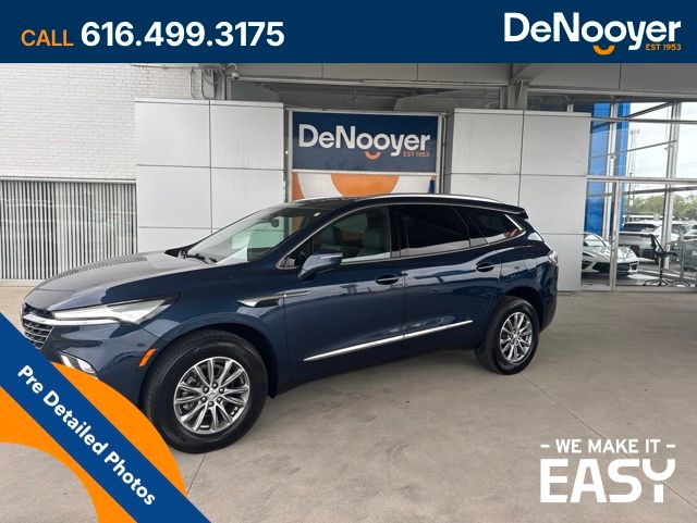 Emperor Blue Metallic 2023 Buick Enclave Essence AWD SUV / Crossover Four-Wheel Drive 9-Speed Automatic