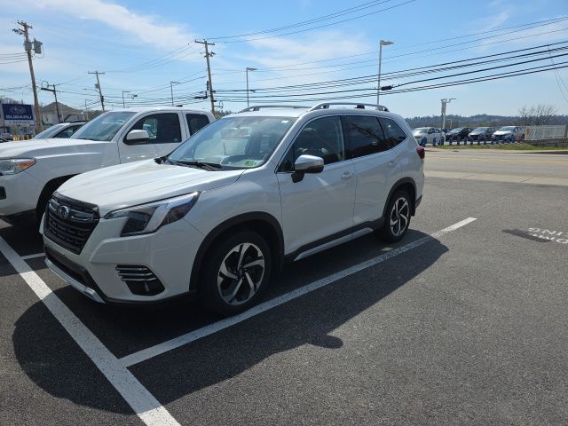Crystal White Pearl 2024 Subaru Forester Touring Crossover AWD SUV / Crossover All-Wheel Drive Continuously Variable Transmission
