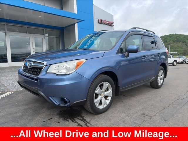 Quartz Blue 2015 Subaru Forester 2.5i Premium SUV / Crossover All-Wheel Drive Continuously Variable Transmission