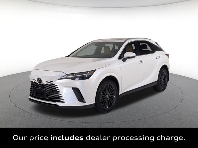 Eminent White Pearl 2025 Lexus RX Hybrid SUV / Crossover All-Wheel Drive Continuously Variable Transmission