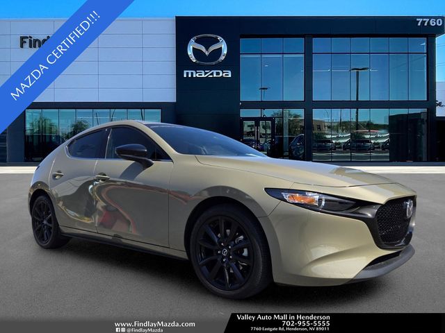 Zircon Sand Metallic 2024 Mazda MAZDA3 Hatchback All-Wheel Drive 6-Speed Automatic