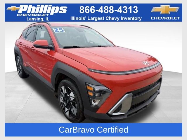 Soultronic Orange Pearl 2025 Hyundai Kona SUV / Crossover Front-Wheel Drive Continuously Variable Transmission