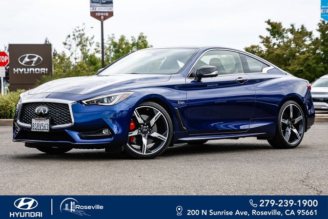 Iridium Blue 2020 INFINITI Q60 Coupe All-Wheel Drive 7-Speed Automatic