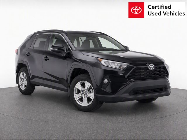 Black 2021 Toyota RAV4 SUV / Crossover Front-Wheel Drive 8-Speed Automatic