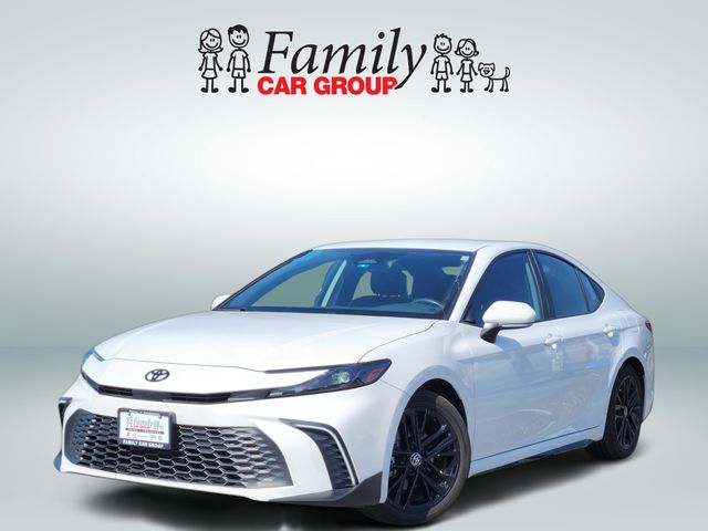Ice Cap 2025 Toyota Camry Sedan Front-Wheel Drive Continuously Variable Transmission