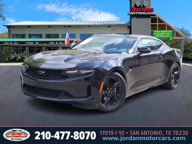Black 2021 Chevrolet Camaro 1LT Coupe RWD Coupe Rear-Wheel Drive 8-Speed Automatic