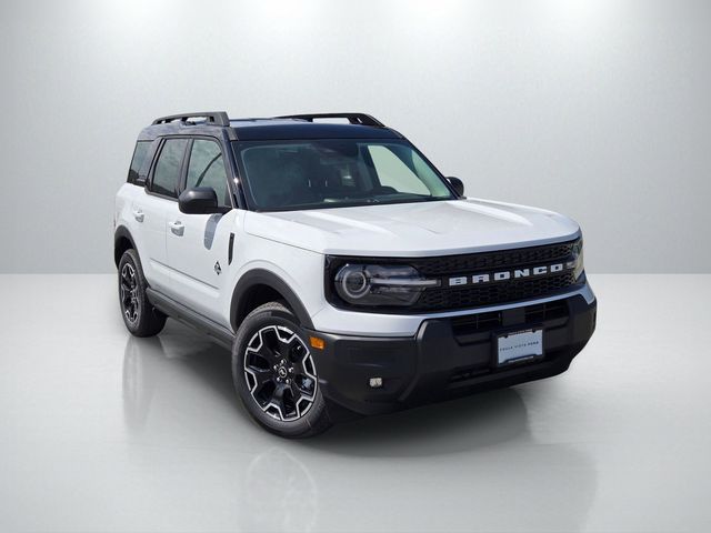 Oxford White 2025 Ford Bronco Sport Outer Banks AWD SUV / Crossover All-Wheel Drive 8-Speed Automatic
