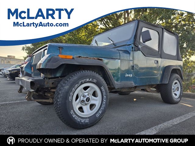 Green 1995 Jeep Wrangler SUV / Crossover Four-Wheel Drive
