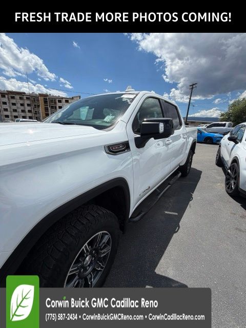 Summit White 2025 GMC Sierra 1500 Pickup Truck Four-Wheel Drive Automatic