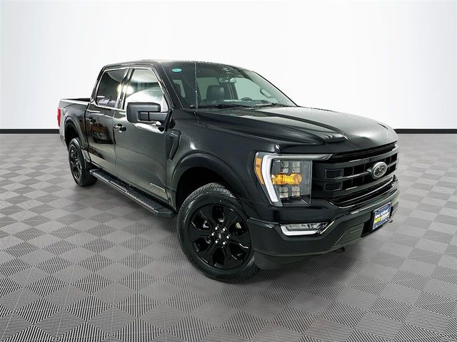 Agate Black Metallic 2023 Ford F-150 XLT SuperCrew 4WD Pickup Truck Four-Wheel Drive Automatic