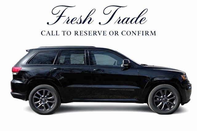 Diamond Black Crystal Pearlcoat 2018 Jeep Grand Cherokee High Altitude 4WD SUV / Crossover Four-Wheel Drive 8-Speed Automatic