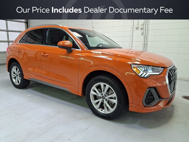 Pulse Orange 2025 Audi Q3 SUV / Crossover All-Wheel Drive 8-Speed Automatic