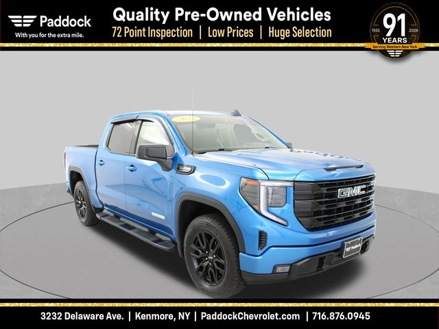Dynamic Blue Metallic 2022 GMC Sierra 1500 Pickup Truck Four-Wheel Drive Automatic