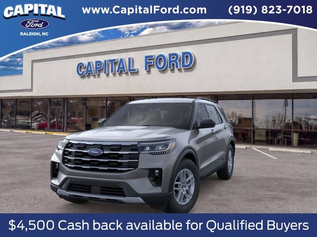 New 2026 Carbonized Gray Metallic Ford Active image 2