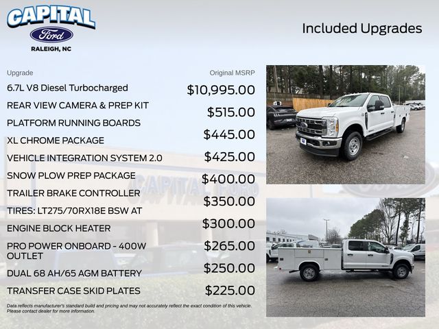 New 2026 White Ford 9FT SERVICE BODY image 3