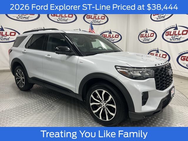 2026 Ford Explorer Blanco (Space White Metallic) SUV/Crossover Tracción en las cuatro ruedas Automática