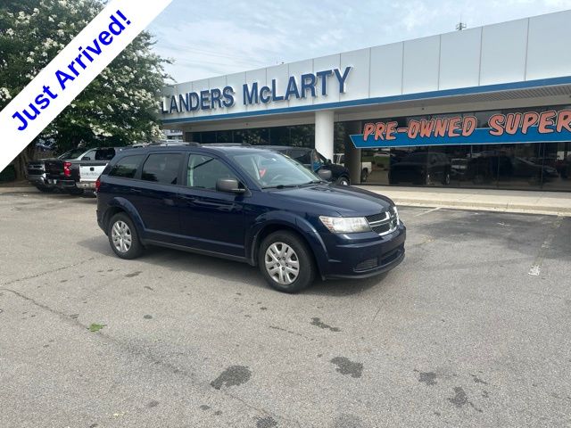 Contusion Blue Pearlcoat 2017 Dodge Journey SUV / Crossover Front-Wheel Drive 4-Speed Automatic