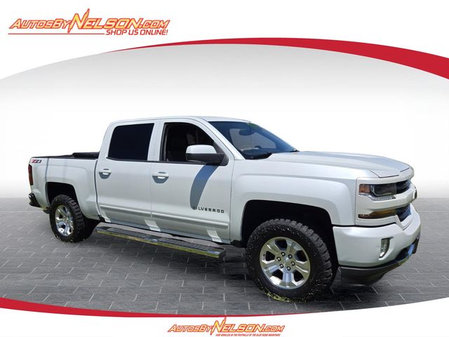 White (Iridescent Pearl Tricoat) 2018 Chevrolet Silverado 1500 Pickup Truck Four-Wheel Drive 6-Speed Automatic Overdrive