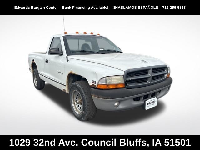 White 1998 Dodge Dakota RWD Pickup Truck Rear-Wheel Drive 4-Speed Automatic