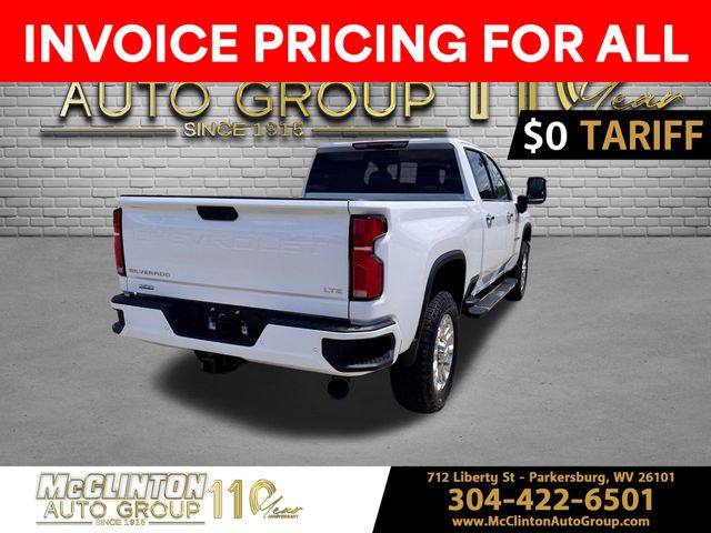 2025 Summit White Chevrolet Silverado 2500HD LTZ 4X4 Truck