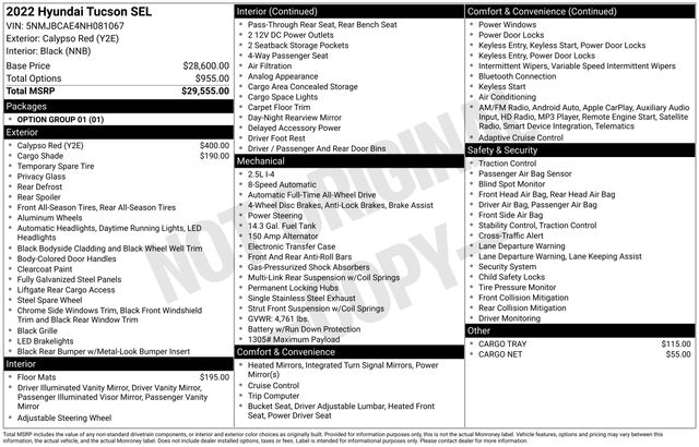 Used 2022 Hyundai Tucson For Sale in Grove City, OH