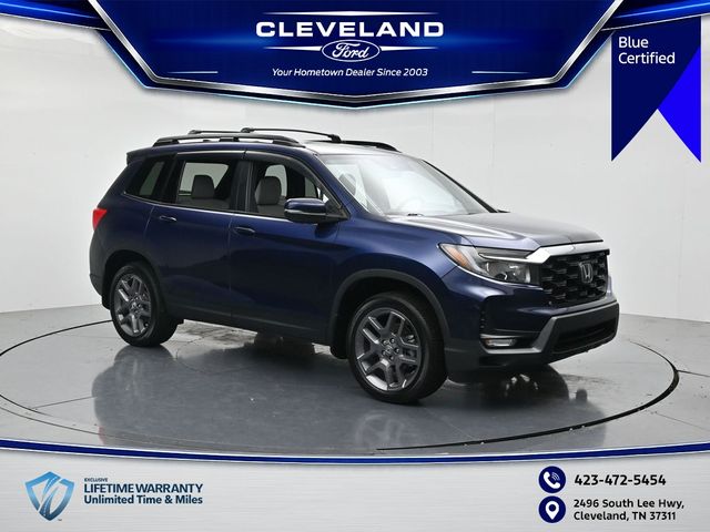 Blue 2023 Honda Passport SUV / Crossover All-Wheel Drive 9-Speed Automatic