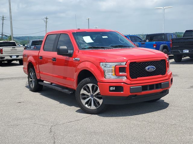 Race Red 2019 Ford F-150 Pickup Truck Four-Wheel Drive Automatic