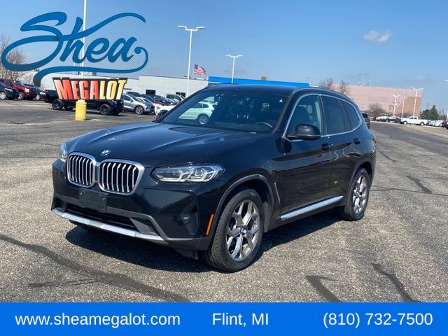 Black 2024 BMW X3 xDrive30i AWD SUV / Crossover All-Wheel Drive 8-Speed Automatic