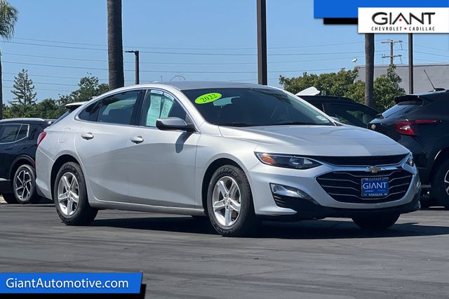 Silver Ice Metallic 2022 Chevrolet Malibu LT FWD Sedan Front-Wheel Drive Continuously Variable Transmission