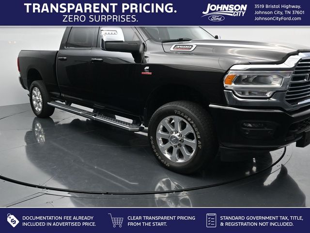 Diamond Black Crystal Pearlcoat 2023 RAM 3500 Pickup Truck Four-Wheel Drive 6-Speed Automatic