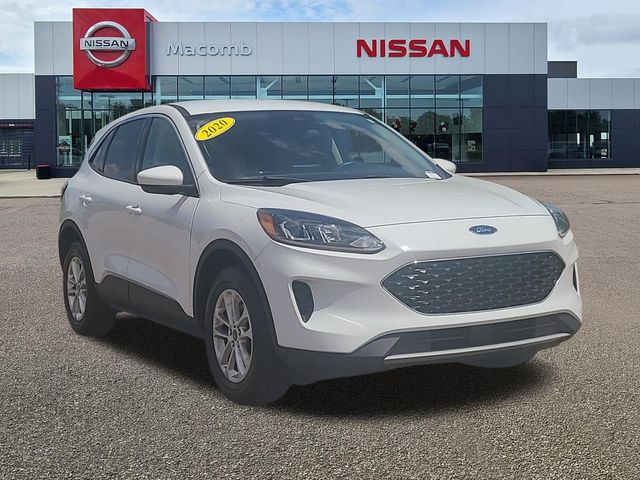 Oxford White 2020 Ford Escape SUV / Crossover All-Wheel Drive 8-Speed Automatic