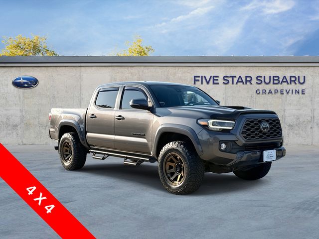 Magnetic Gray Metallic 2021 Toyota Tacoma Pickup Truck Four-Wheel Drive 6-Speed Automatic