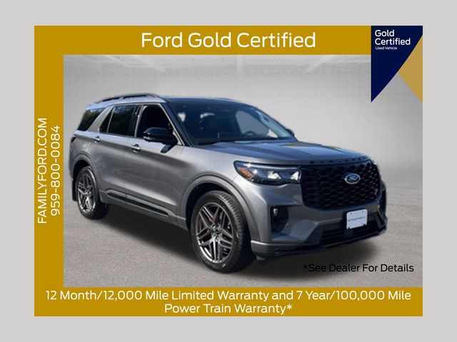 Gray Metallic 2025 Ford Explorer SUV / Crossover All-Wheel Drive Automatic