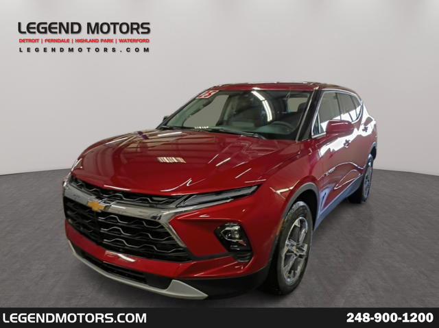 Radiant Red Tintcoat 2025 Chevrolet Blazer 2LT AWD SUV / Crossover All-Wheel Drive 9-Speed Automatic Overdrive