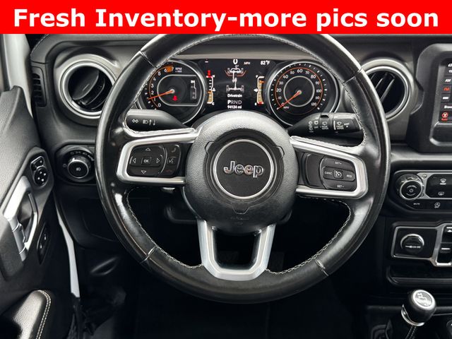2020 Jeep Wrangler Unlimited Sahara White/off-white at DeMontrond Auto Country