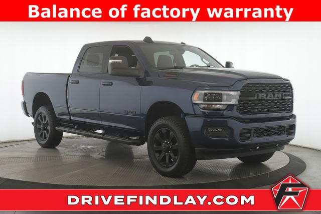 Patriot Blue Pearlcoat 2024 RAM 2500 Big Horn Crew Cab 4WD Pickup Truck Four-Wheel Drive 8-Speed Automatic