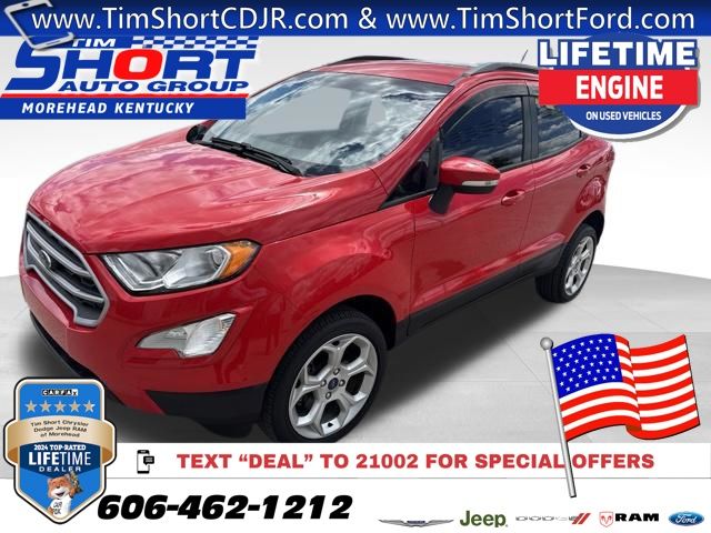 Race Red 2022 Ford EcoSport SUV / Crossover All-Wheel Drive 6-Speed Automatic