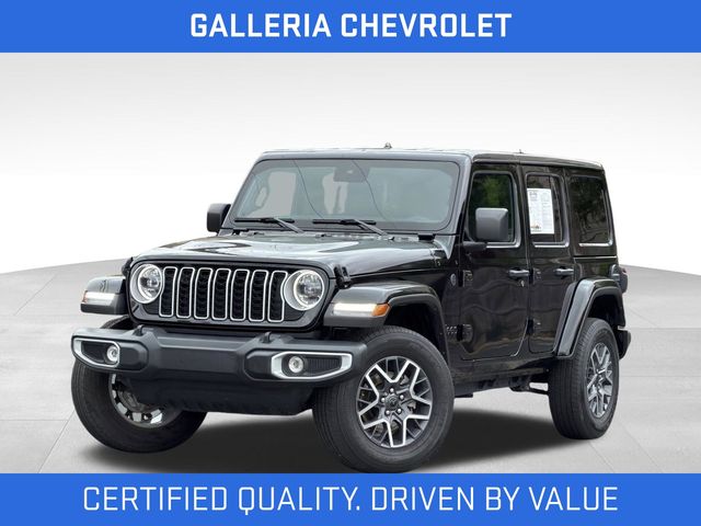 Black Clearcoat 2025 Jeep Wrangler SUV / Crossover Four-Wheel Drive 8-Speed Automatic