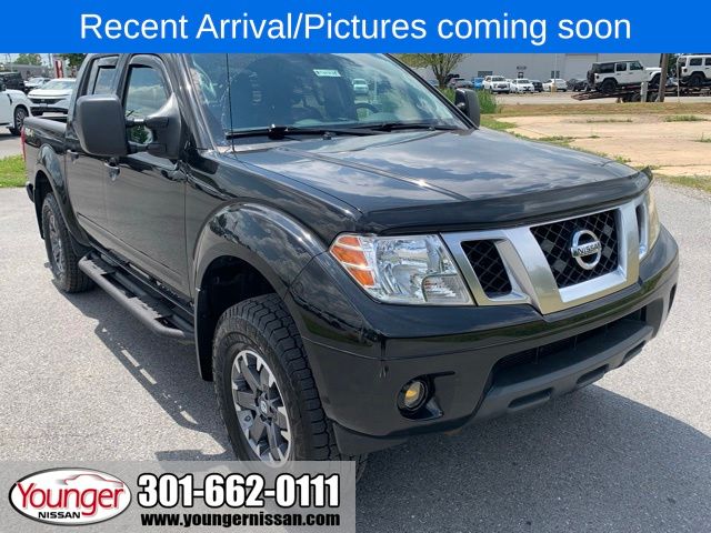 Gray (Magnetic Black Pearl) 2019 Nissan Frontier PRO-4X Crew Cab 4WD Pickup Truck Four-Wheel Drive 5-Speed Automatic Overdrive