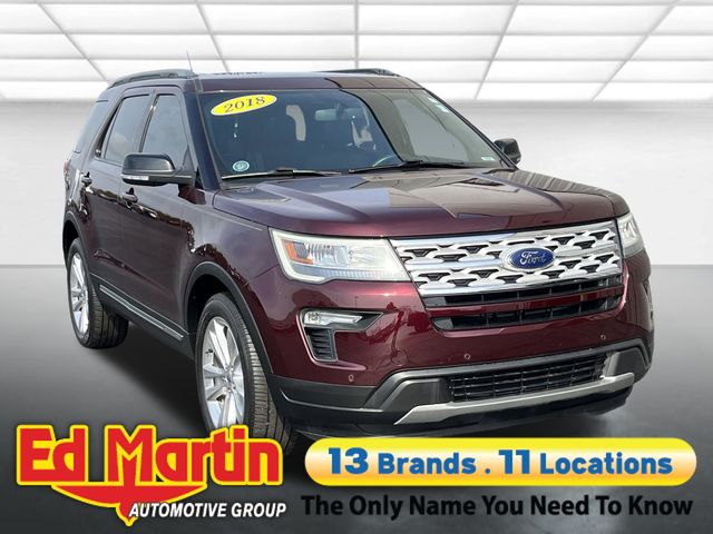 Red (Burgundy) 2018 Ford Explorer XLT AWD SUV / Crossover All-Wheel Drive 6-Speed Automatic