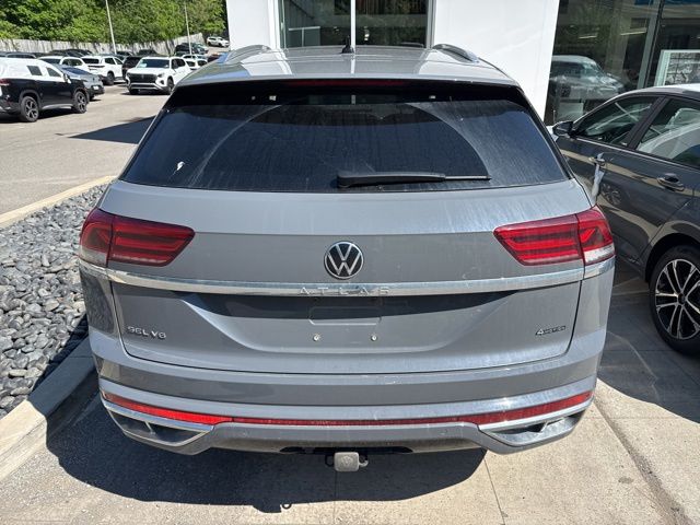 2023 Volkswagen Atlas Cross Sport 3.6L V6 SEL Premium R-Line Gray at Sutliff Volkswagen