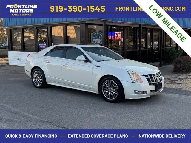 White Diamond Tricoat 2013 Cadillac CTS 3.6L Premium RWD Sedan Rear-Wheel Drive 6-Speed Automatic