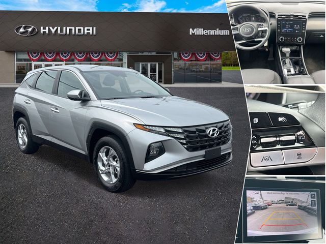 Shimmering Silver 2024 Hyundai Tucson SUV / Crossover All-Wheel Drive 8-Speed Automatic