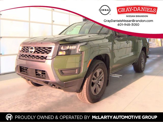 Tactical Green Metallic 2026 Nissan Frontier Pickup Truck Four-Wheel Drive 9-Speed Automatic Overdrive